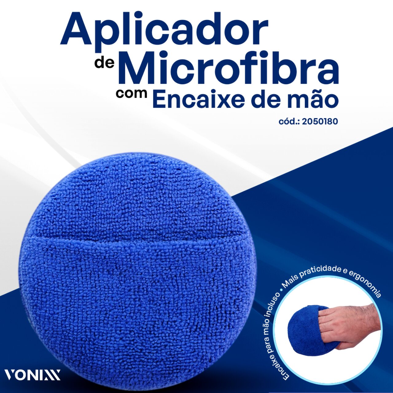 Aplicador de Microfibra com Encaixe de Mão Luva - Imagem 2