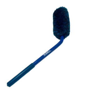ESCOVA DE MICROFIBRA ANGULAR PARA LIMPEZA DE RODAS